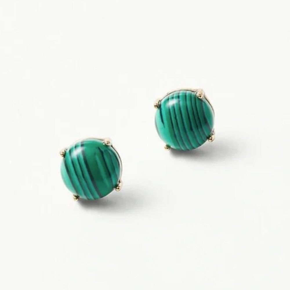 Ann Taylor Marbleized Ball Stud Earring